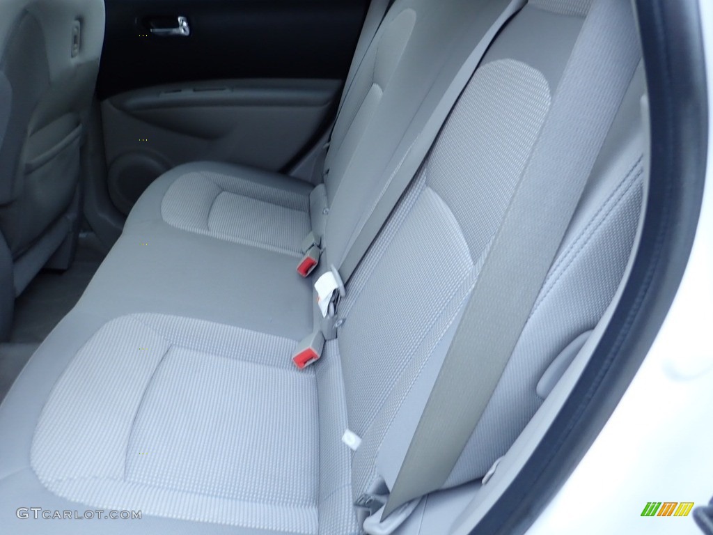 2008 Rogue SL AWD - Phantom White Pearl / Gray photo #16