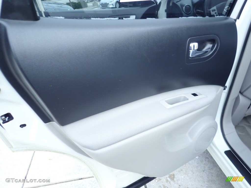 2008 Rogue SL AWD - Phantom White Pearl / Gray photo #18