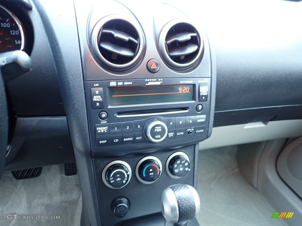 2008 Rogue SL AWD - Phantom White Pearl / Gray photo #23