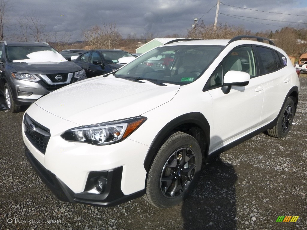 Crystal White Pearl 2019 Subaru Crosstrek 2.0i Premium Exterior Photo #131387475