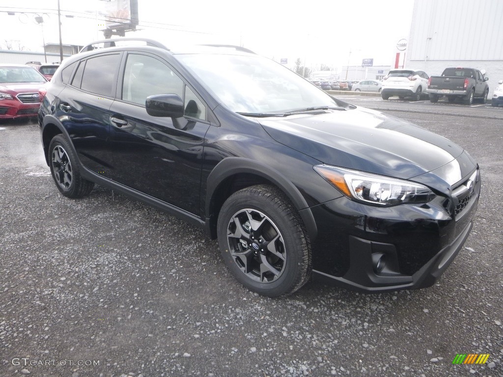 2019 Crosstrek 2.0i Premium - Crystal Black Silica / Black photo #1
