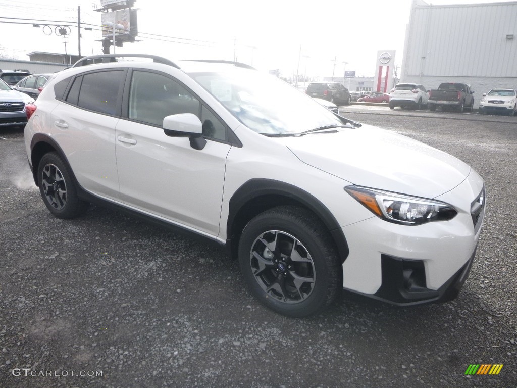 Crystal White Pearl 2019 Subaru Crosstrek 2.0i Premium Exterior Photo #131388333