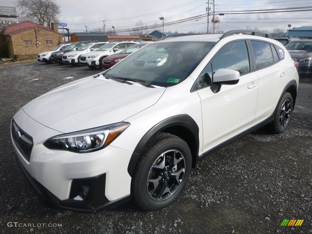Crystal White Pearl 2019 Subaru Crosstrek 2.0i Premium Exterior Photo #131388447