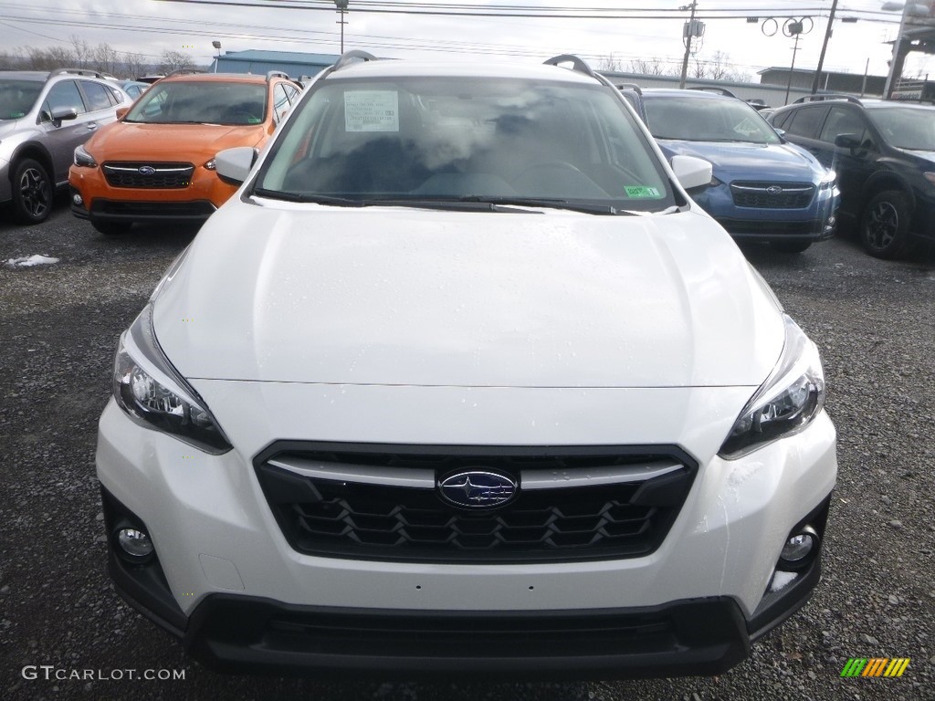 2019 Crosstrek 2.0i Premium - Crystal White Pearl / Black photo #9