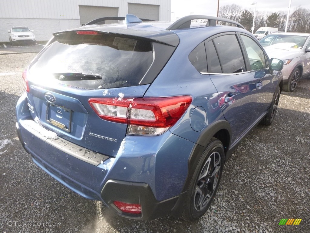 2019 Crosstrek 2.0i Limited - Quartz Blue Pearl / Gray photo #3