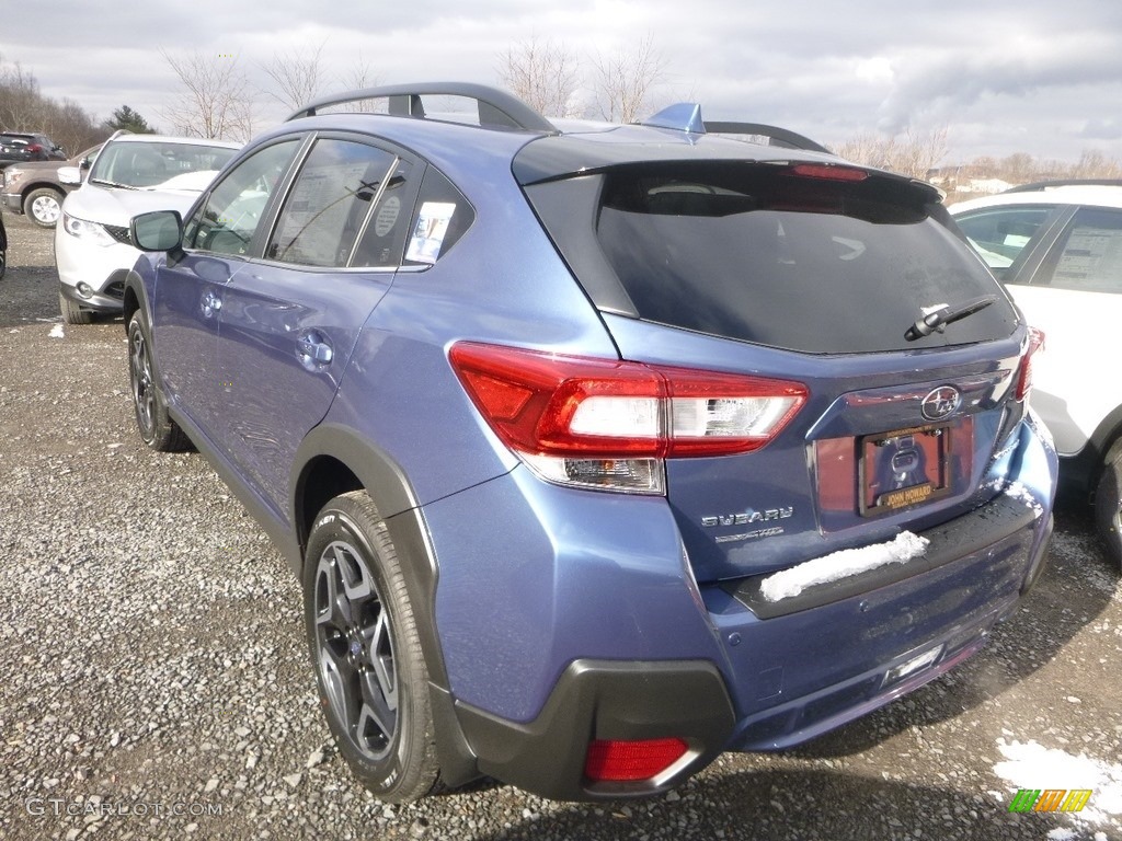 2019 Crosstrek 2.0i Limited - Quartz Blue Pearl / Gray photo #5