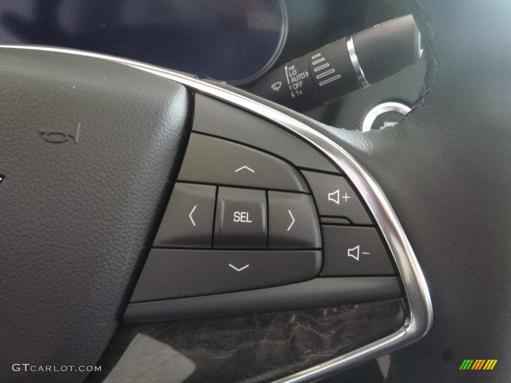 2019 Cadillac CT6 Premium Luxury AWD Sahara Beige/Jet Black Steering Wheel Photo #131390337
