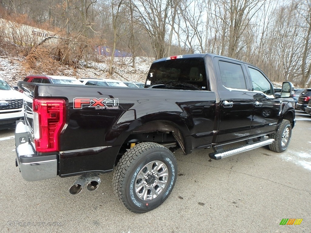 Magma Red 2019 Ford F250 Super Duty XLT Crew Cab 4x4 Exterior Photo #131392959