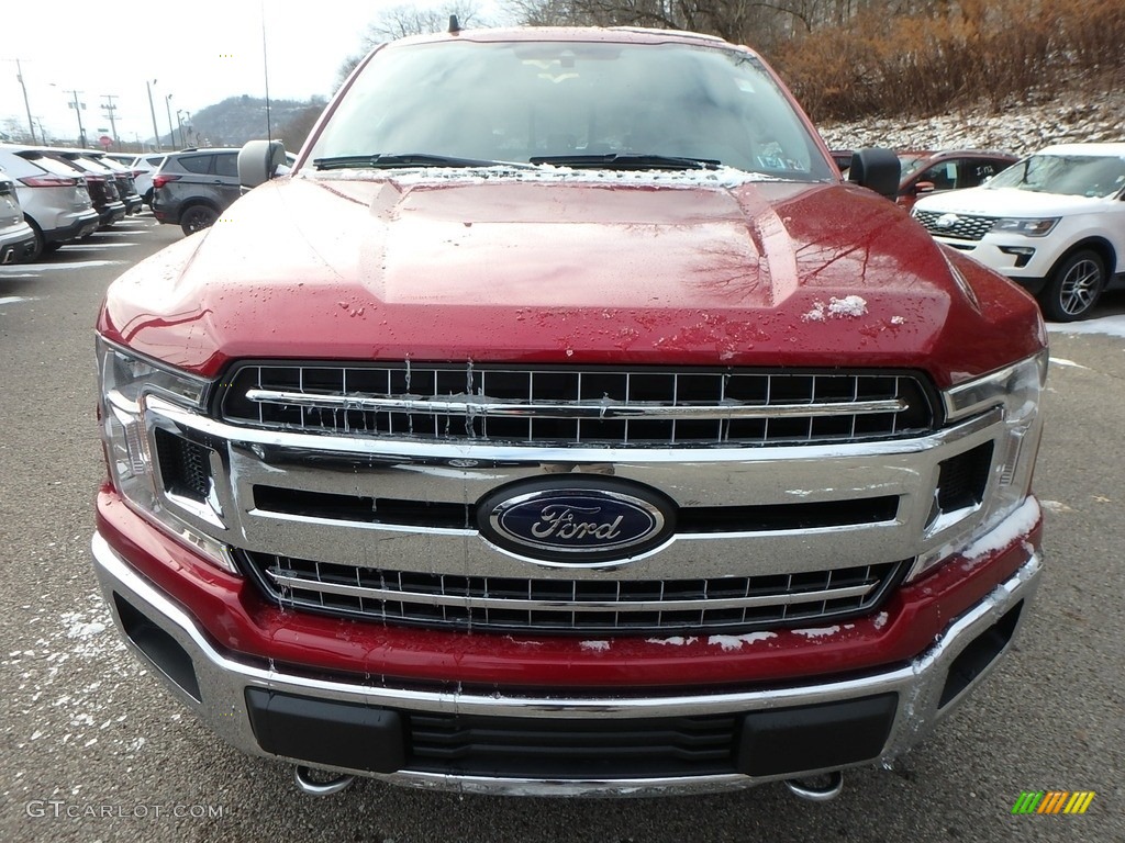 2019 F150 XLT SuperCrew 4x4 - Ruby Red / Earth Gray photo #5