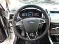 Ebony Steering Wheel Photo for 2019 Ford Edge #131393904