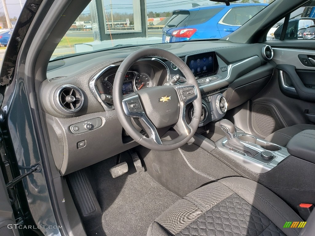 Jet Black Interior 2019 Chevrolet Blazer 2.5L Cloth Photo #131394372