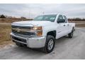 Summit White - Silverado 2500HD WT Double Cab 4x4 Photo No. 8