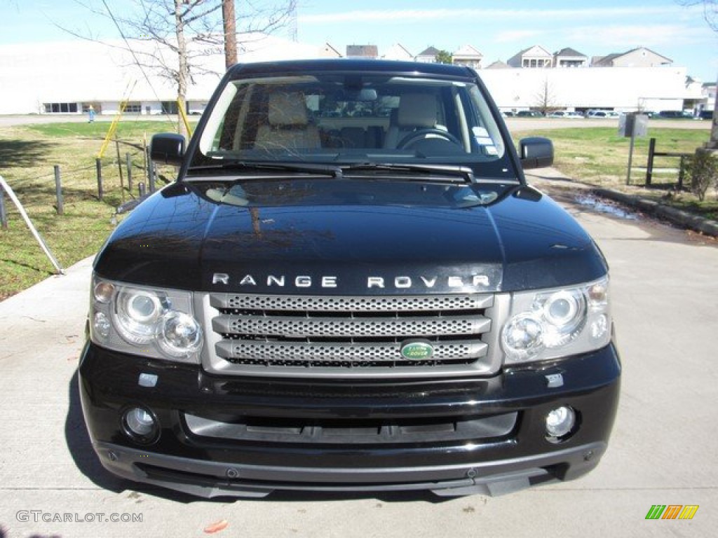 2007 Range Rover Sport HSE - Java Black Pearl / Alpaca Beige photo #11
