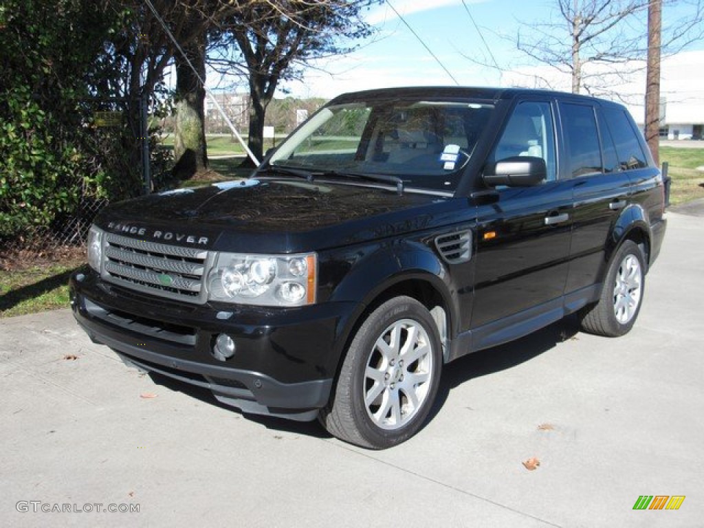 2007 Range Rover Sport HSE - Java Black Pearl / Alpaca Beige photo #13