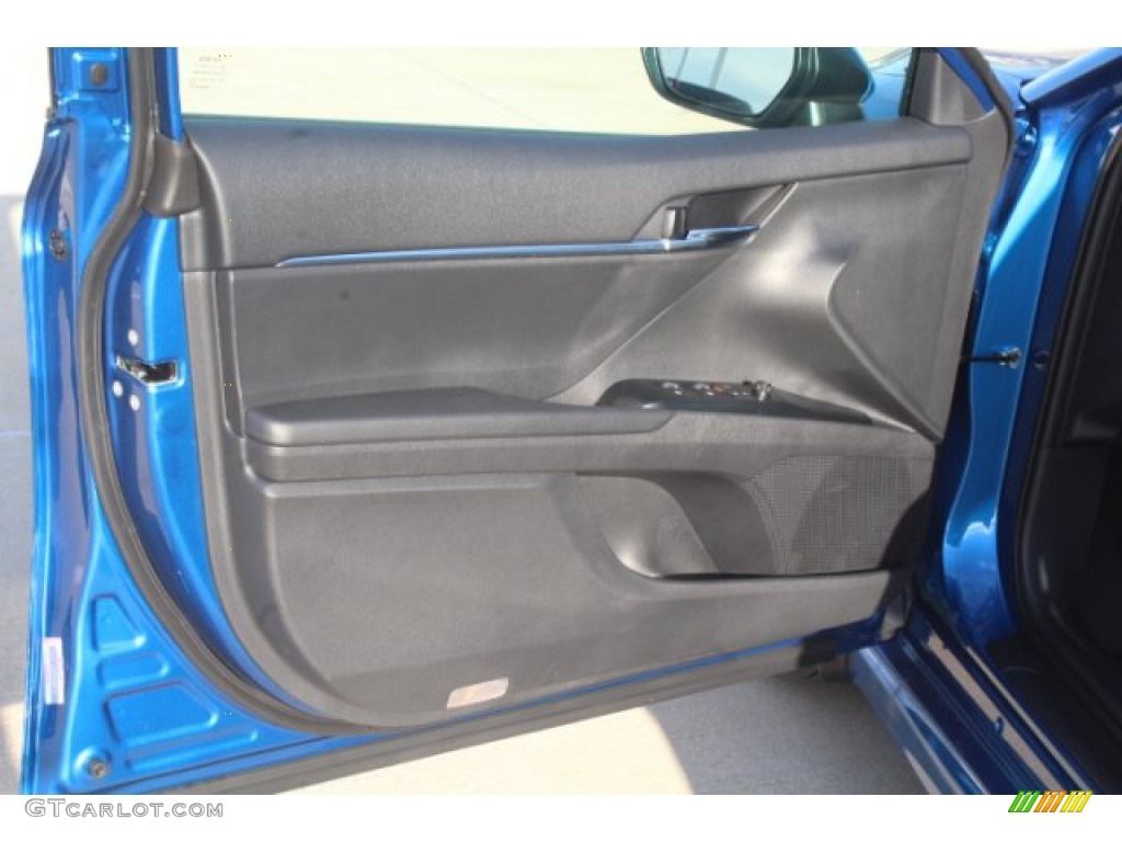 2019 Camry SE - Blue Streak Metallic / Black photo #9