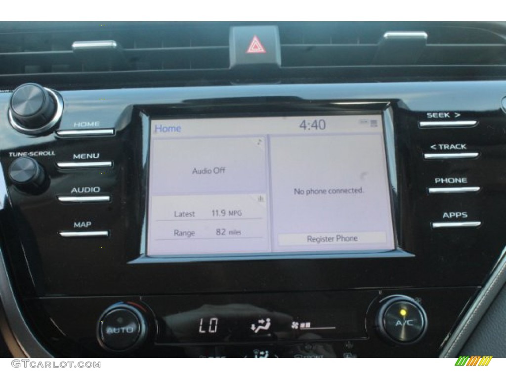 2019 Camry SE - Blue Streak Metallic / Black photo #12