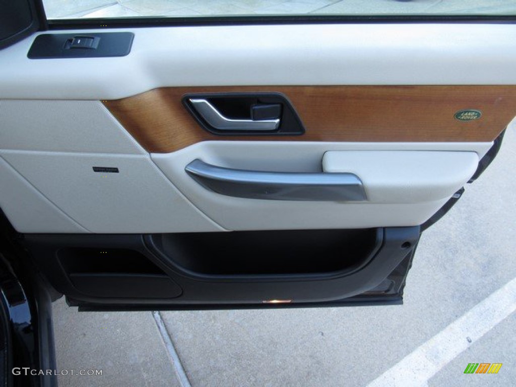 2007 Range Rover Sport HSE - Java Black Pearl / Alpaca Beige photo #21