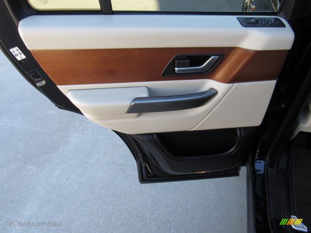 2007 Range Rover Sport HSE - Java Black Pearl / Alpaca Beige photo #24
