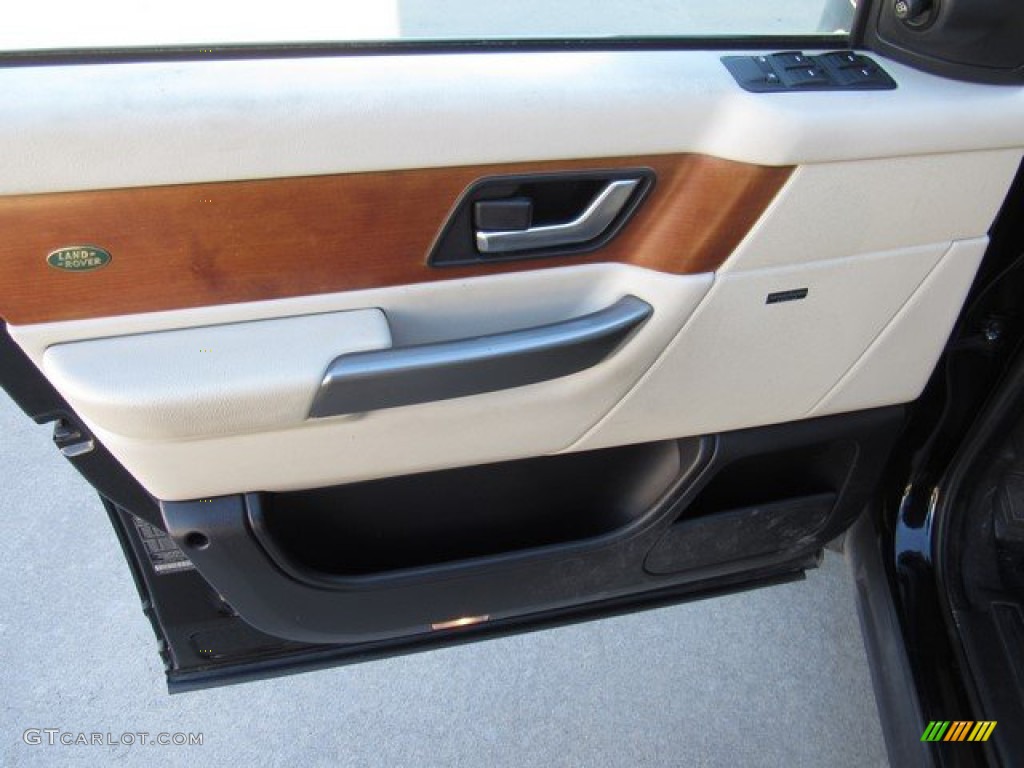 2007 Range Rover Sport HSE - Java Black Pearl / Alpaca Beige photo #25