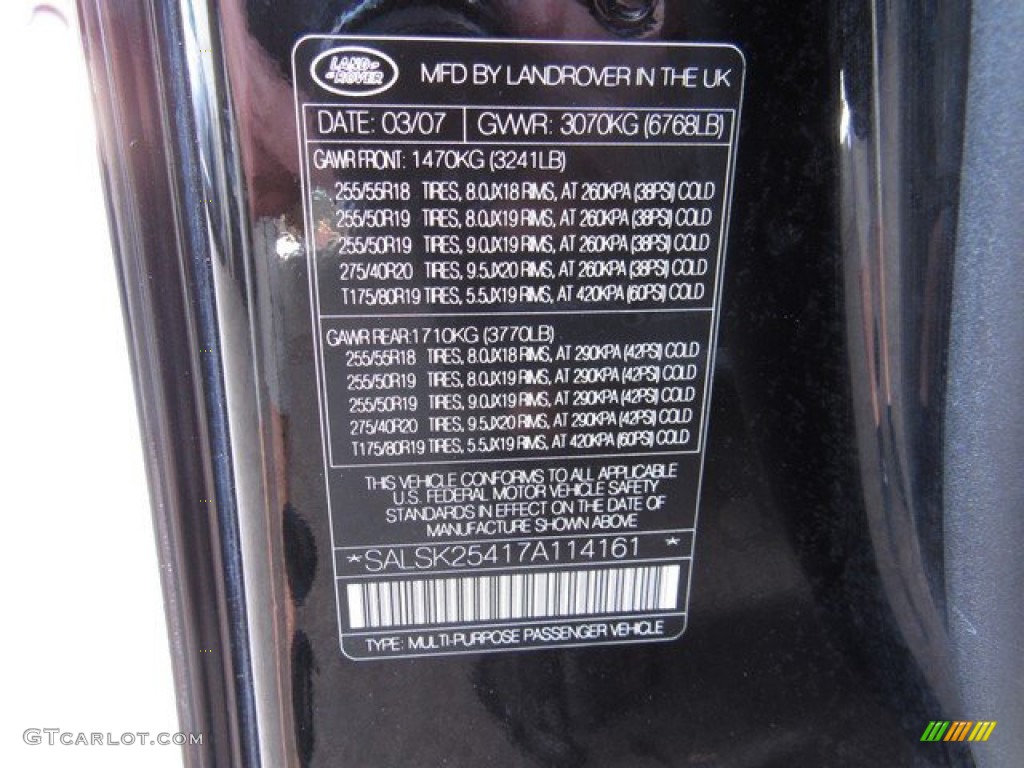 2007 Range Rover Sport HSE - Java Black Pearl / Alpaca Beige photo #34
