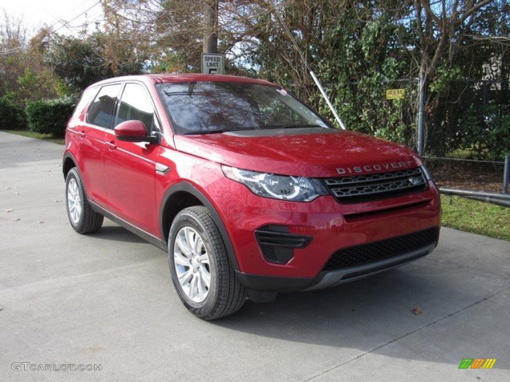 Firenze Red Metallic 2019 Land Rover Discovery Sport SE Exterior Photo #131396310
