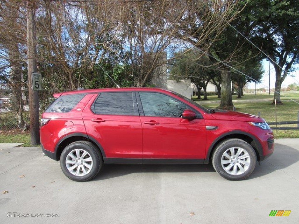 Firenze Red Metallic 2019 Land Rover Discovery Sport SE Exterior Photo #131396406