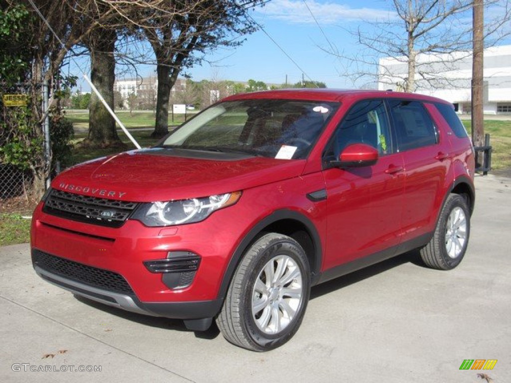 Firenze Red Metallic 2019 Land Rover Discovery Sport SE Exterior Photo #131396475