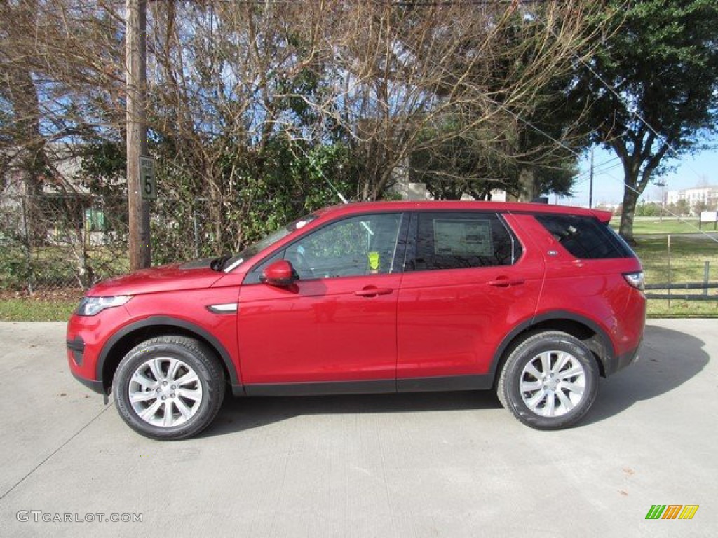 Firenze Red Metallic 2019 Land Rover Discovery Sport SE Exterior Photo #131396493