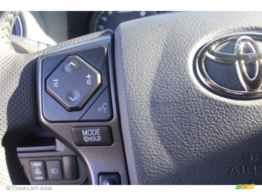 2019 Toyota Tacoma TRD Sport Double Cab TRD Graphite Steering Wheel Photo #131396640