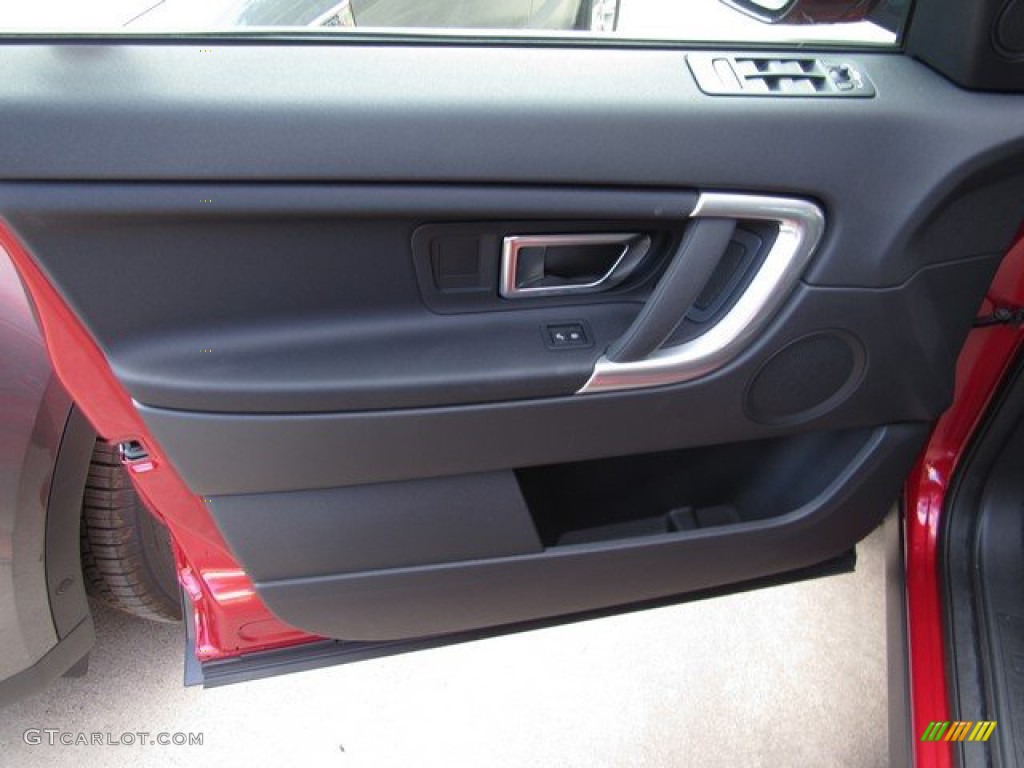 2019 Land Rover Discovery Sport SE Ebony Door Panel Photo #131396697