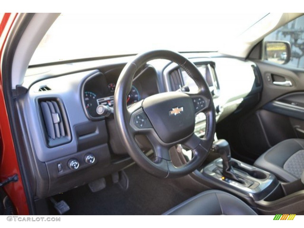 2016 Colorado Z71 Crew Cab 4x4 - Red Rock Metallic / Jet Black photo #10