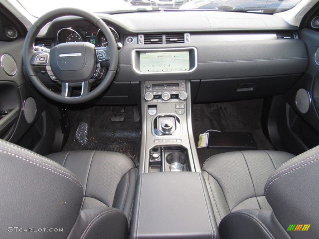 2019 Land Rover Range Rover Evoque SE Ebony Dashboard Photo #131396958