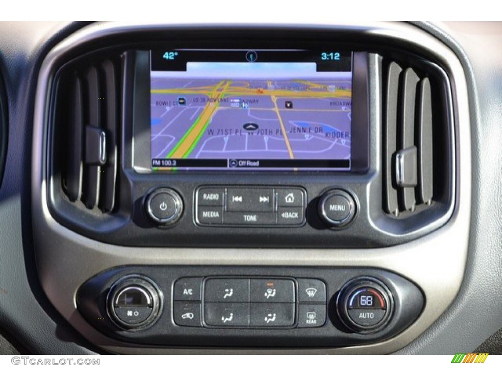 2016 Colorado Z71 Crew Cab 4x4 - Red Rock Metallic / Jet Black photo #14