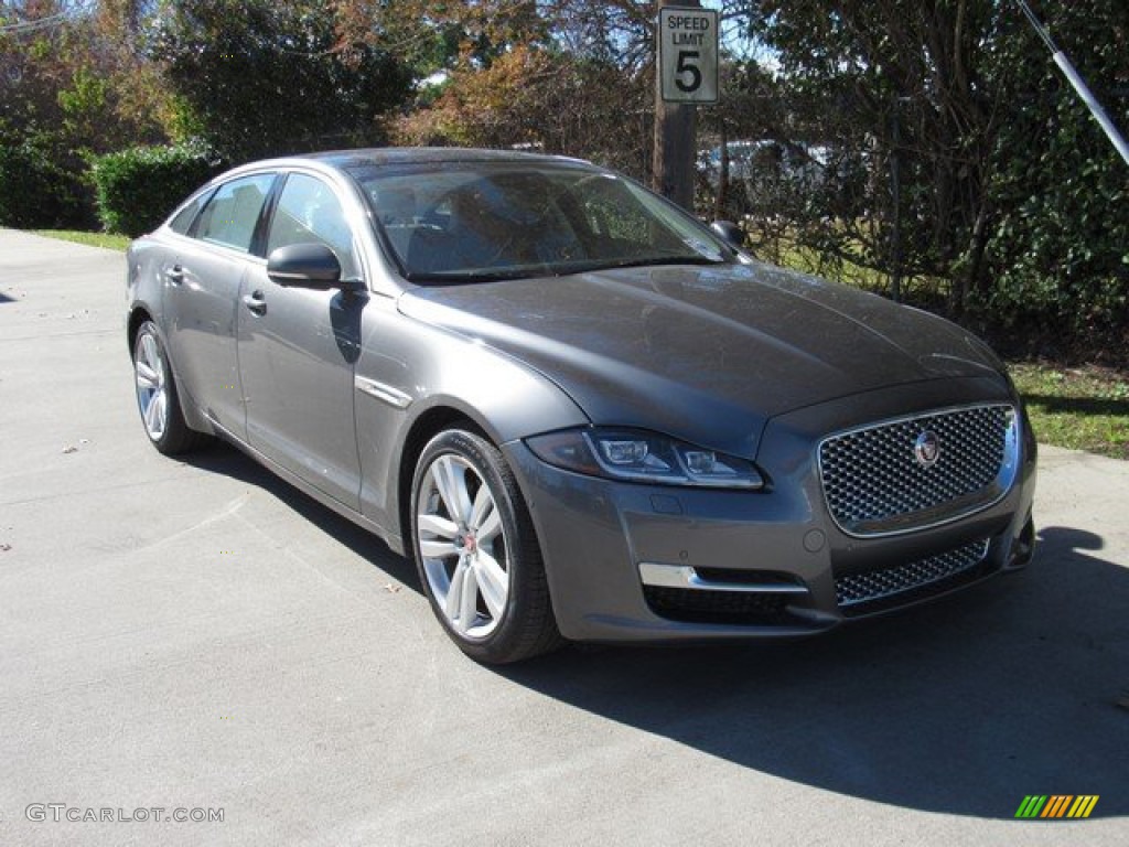 2019 XJ XJL Portfolio - Corris Grey Metallic / Ebony photo #2
