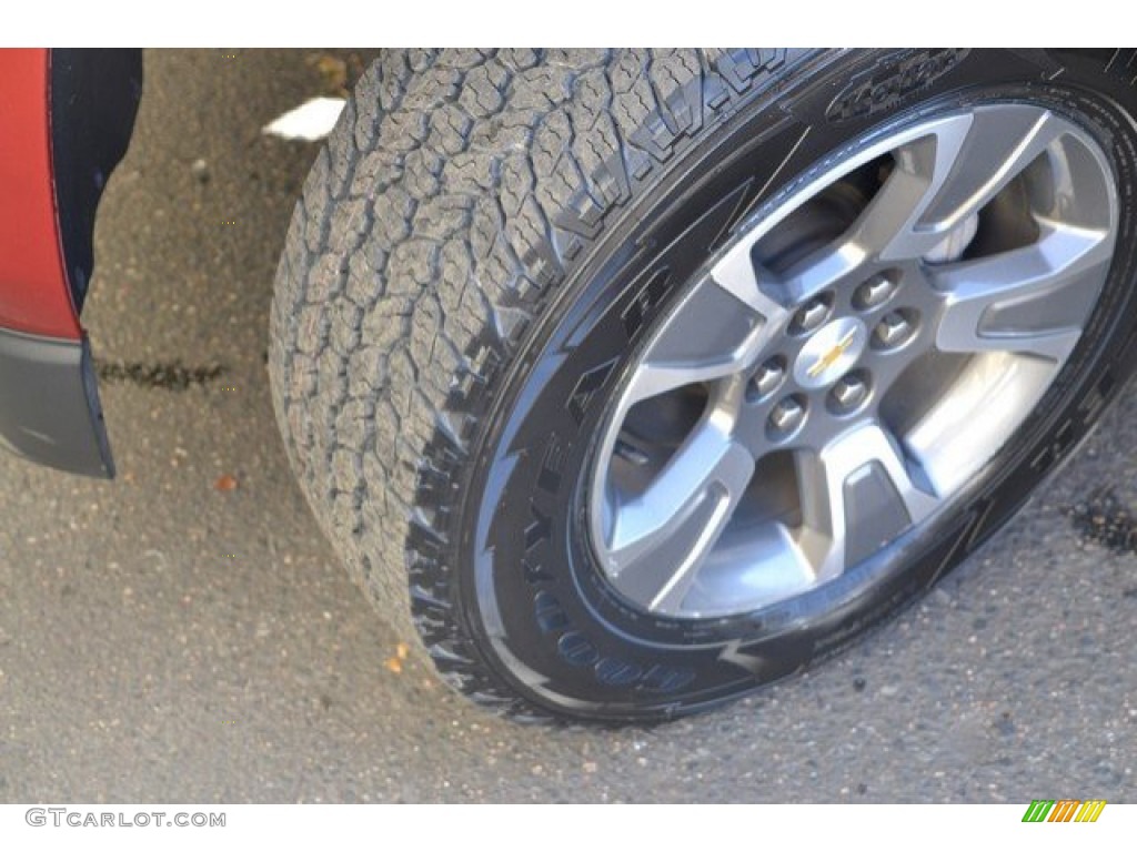 2016 Colorado Z71 Crew Cab 4x4 - Red Rock Metallic / Jet Black photo #28