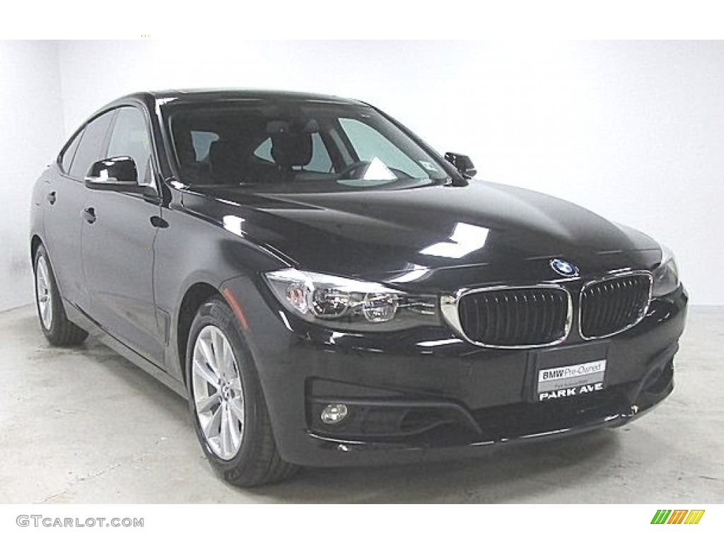 2015 3 Series 328i xDrive Gran Turismo - Black Sapphire Metallic / Black photo #5