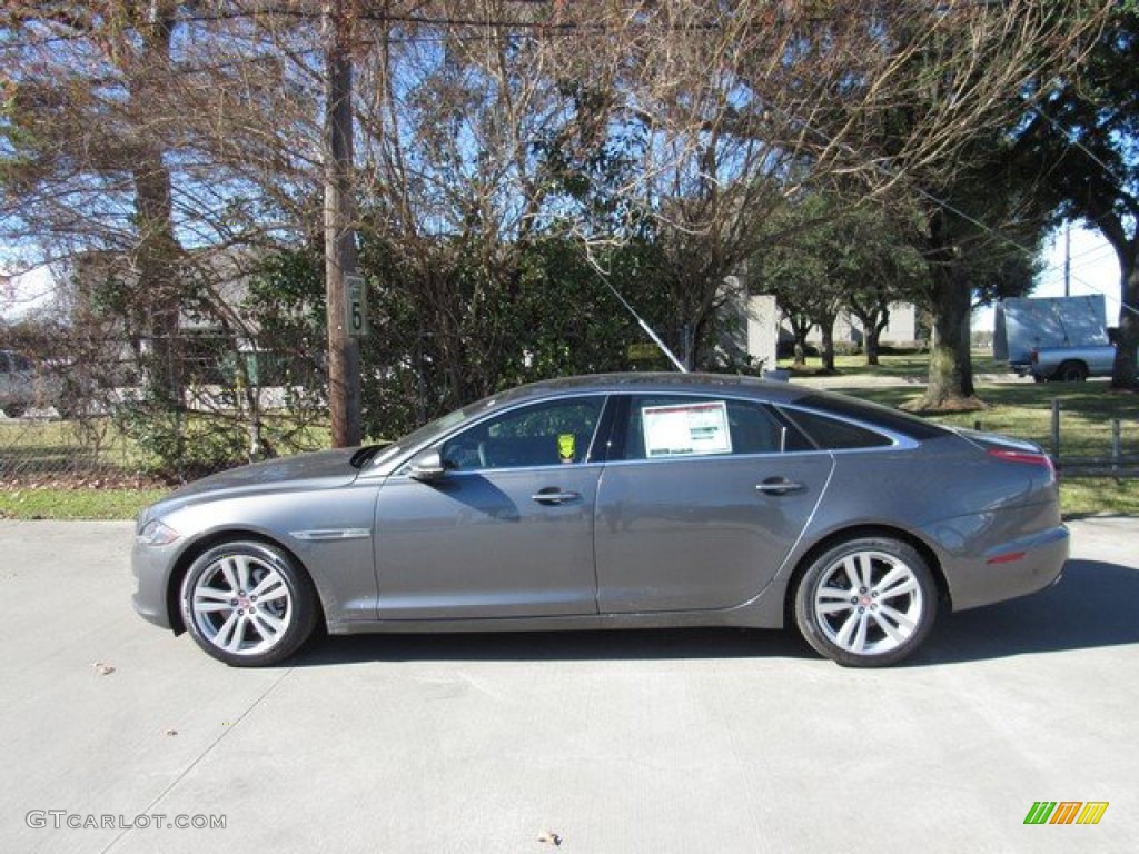 Corris Grey Metallic 2019 Jaguar XJ XJL Portfolio Exterior Photo #131397927