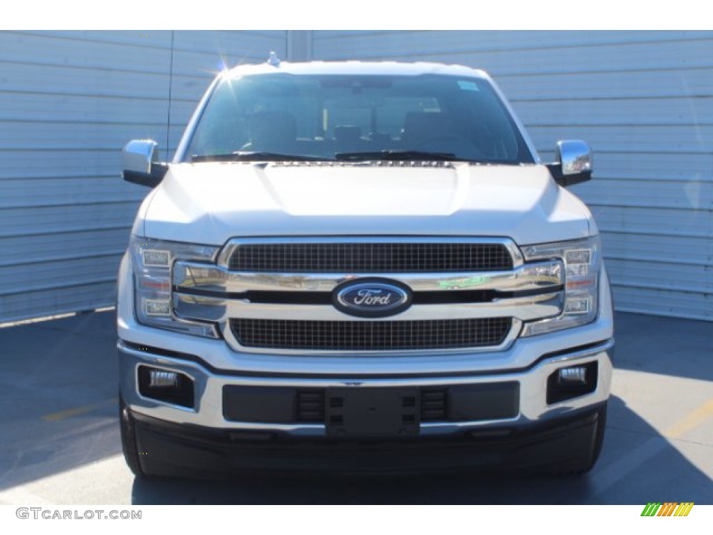 2019 F150 King Ranch SuperCrew - White Platinum / King Ranch Kingsville/Java photo #3