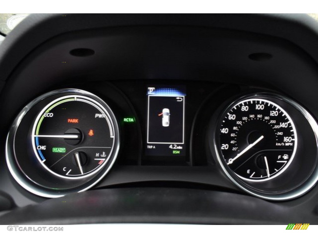 2019 Toyota Camry Hybrid LE Gauges Photo #131400258