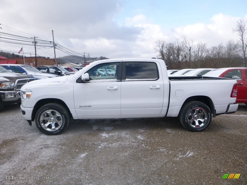 2019 1500 Big Horn Crew Cab 4x4 - Bright White / Black/Diesel Gray photo #2