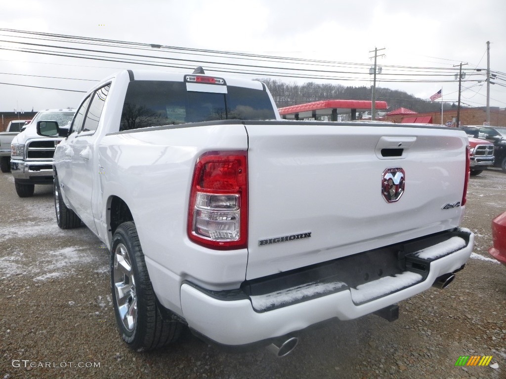 2019 1500 Big Horn Crew Cab 4x4 - Bright White / Black/Diesel Gray photo #3