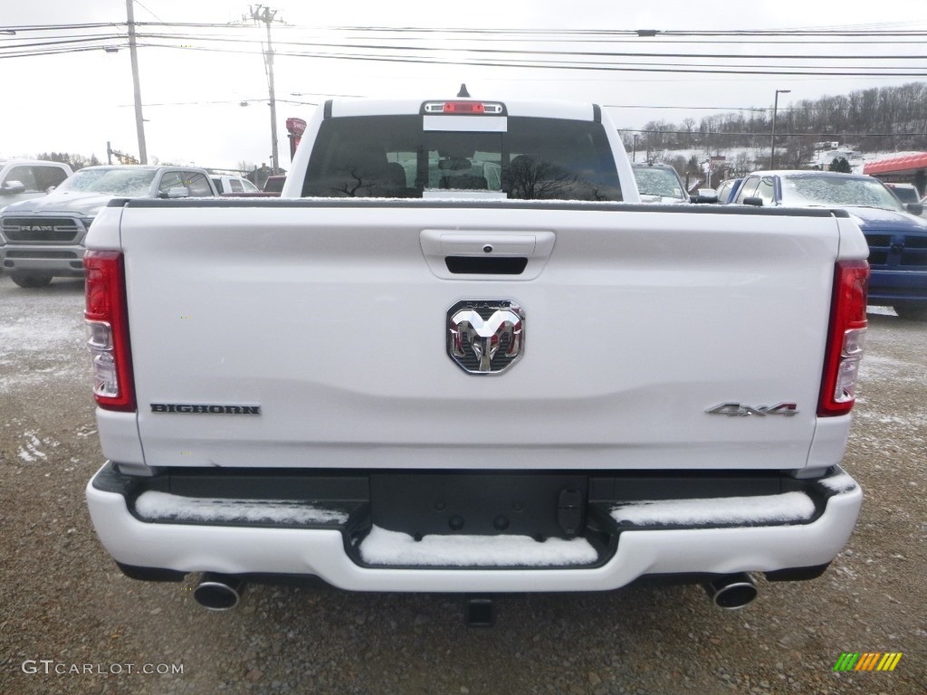 2019 1500 Big Horn Crew Cab 4x4 - Bright White / Black/Diesel Gray photo #4