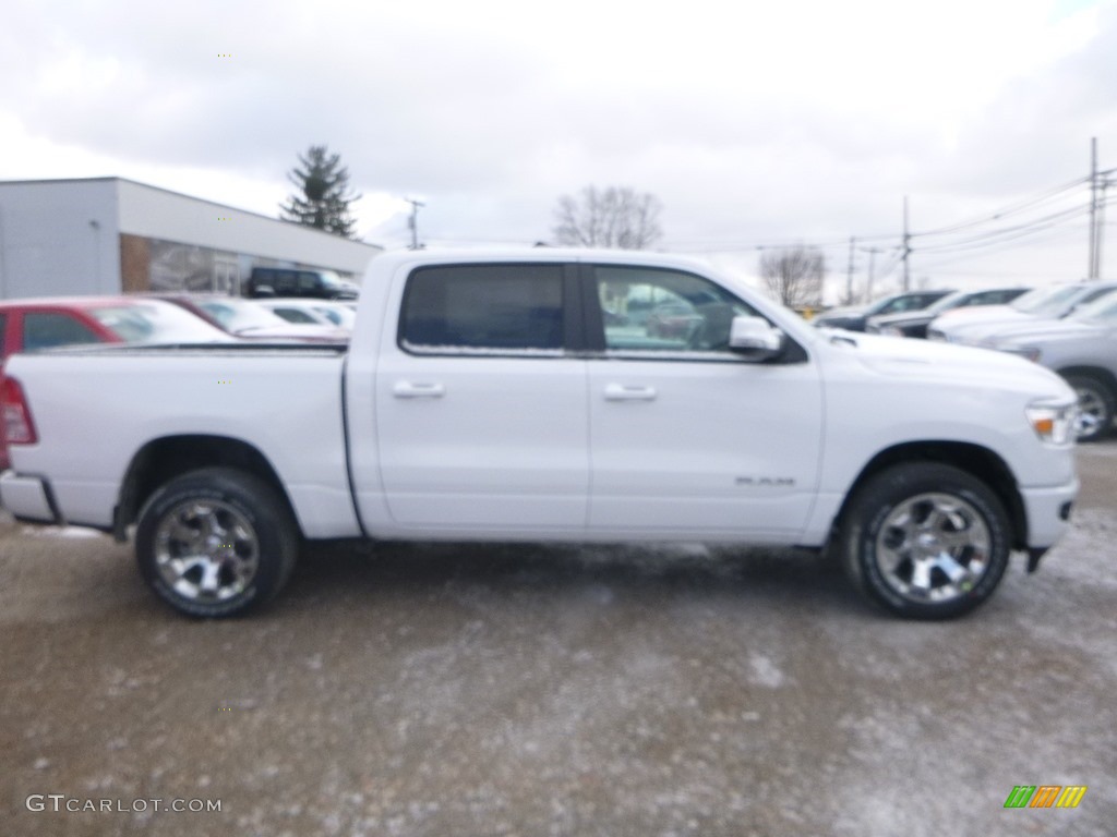 2019 1500 Big Horn Crew Cab 4x4 - Bright White / Black/Diesel Gray photo #6