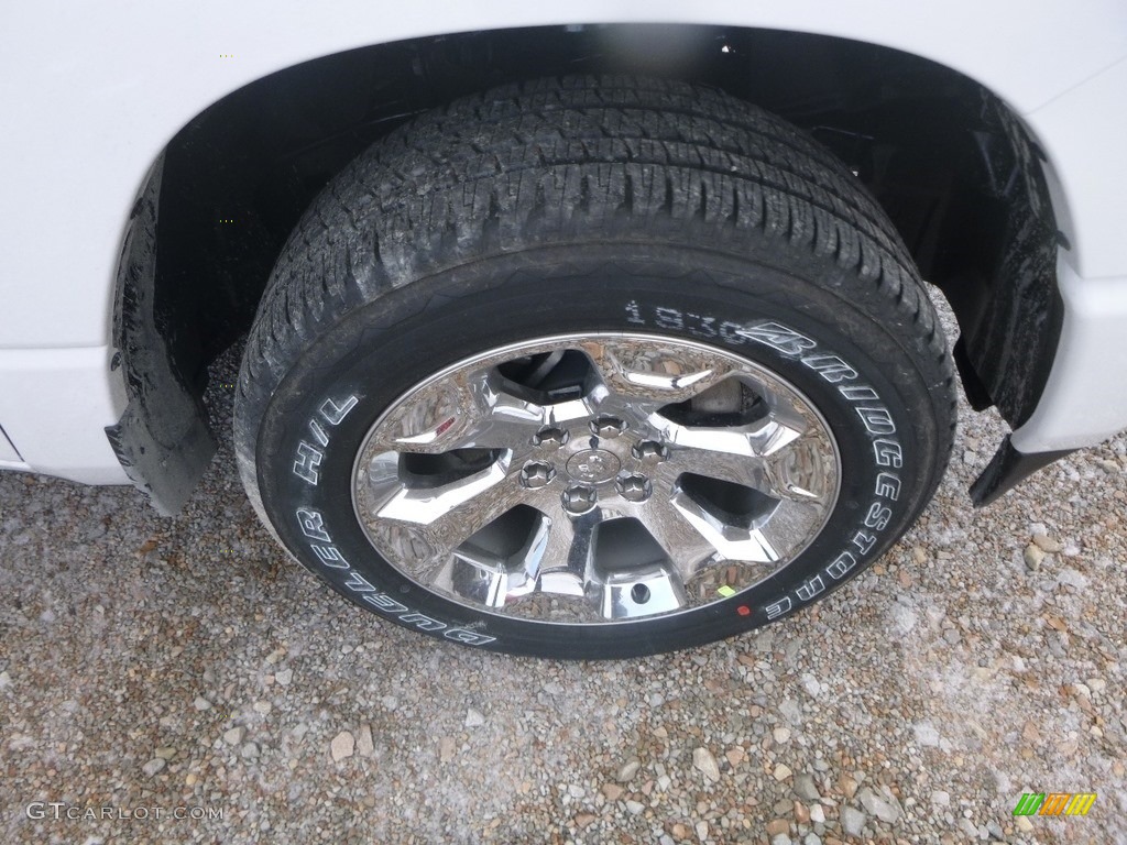 2019 1500 Big Horn Crew Cab 4x4 - Bright White / Black/Diesel Gray photo #8