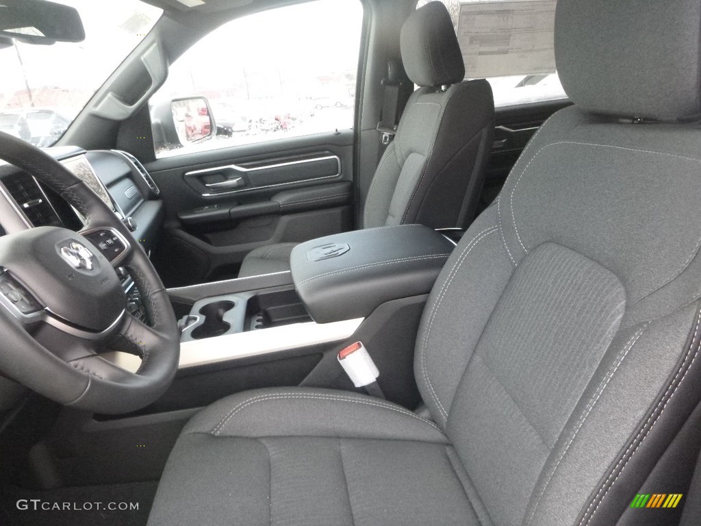 2019 1500 Big Horn Crew Cab 4x4 - Bright White / Black/Diesel Gray photo #13