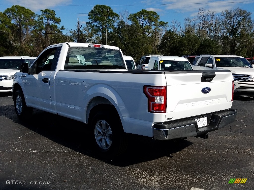 2019 F150 XL Regular Cab - Oxford White / Earth Gray photo #3