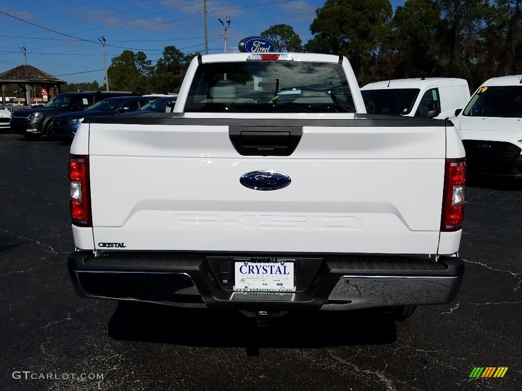 2019 F150 XL Regular Cab - Oxford White / Earth Gray photo #4