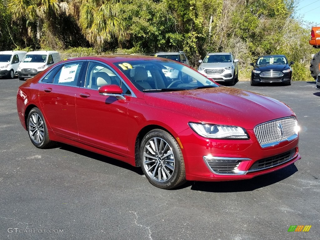 Ruby Red 2019 Lincoln MKZ Reserve I Exterior Photo #131403471