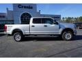 2018 Ingot Silver Ford F250 Super Duty XLT Crew Cab 4x4  photo #11