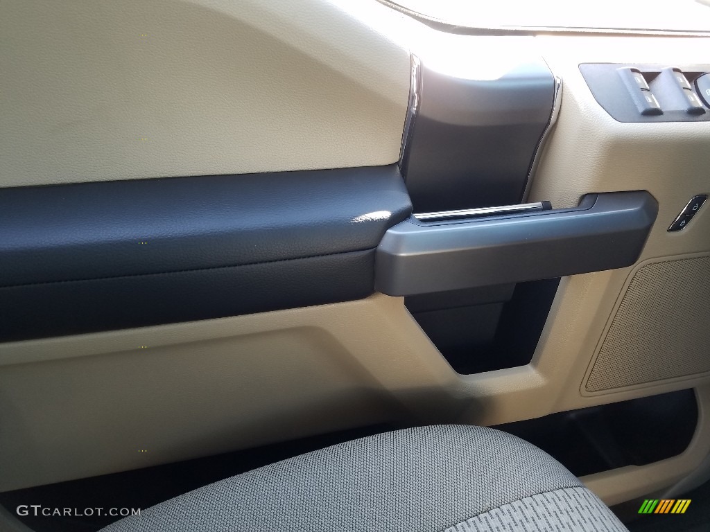 2019 F150 XLT SuperCrew - Stone Gray / Light Camel photo #17